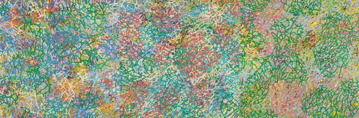 《水の輪廻 中央構造線の交わる川より1−3》2014年 撮影:山本糾